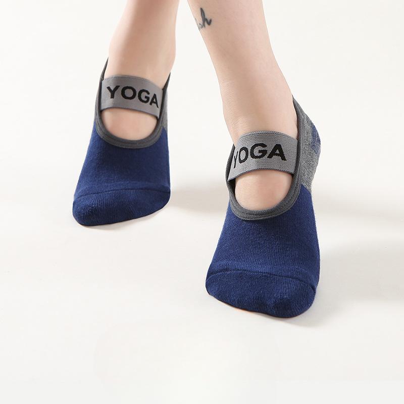 Women's Spring and Summer Yoga Pilates Dance Sports Non Slip Anti Fall Ballet Style Binding Socks