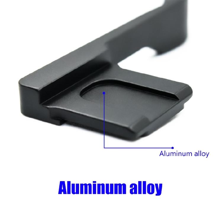 Ergonomic Thumb Support Hand Grip For A7C Cameras Aluminum Build Integrated Accessory Mount