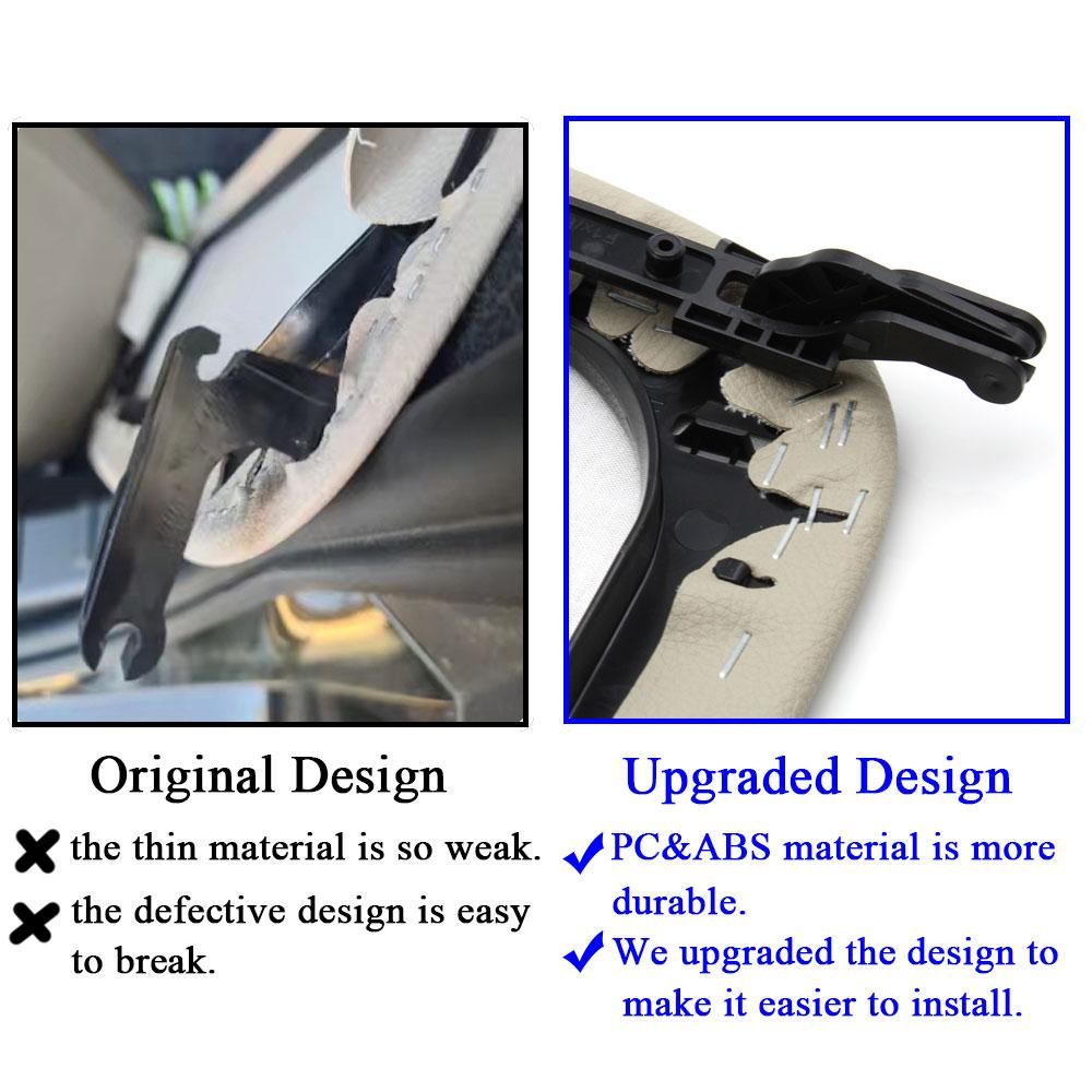 New Model Front Seat Backrest Leather Pocket Pack Trim Cover For BMW 5 GT X5 X6 7 Series F10 F11 F07 F01 F02 F15 F16 730 735