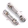 TRZX RC Metal Drive Shaft 40-260mm Upgrade Part for 1:14 Tamiya Trailer Tractor Truck RC Crawler Car (47-57mm)