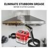 High Temperature Steam Cleaner Machine with Multiple Brush Attachments and Adjustable Steam Nozzle for Home and Commercial Use