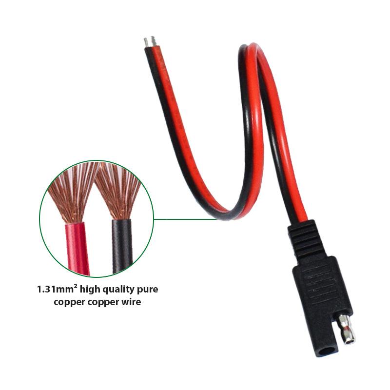 30Cm 10A Power Automotive Extension Cable Sae Connector Cable Quick Disconnect