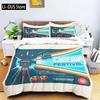 Movie Film Clap Board Patterns Comforter Bedding Set,Duvet Cover Bed Set Quilt Cover Pillowcase,King Queen Size Bedding Set