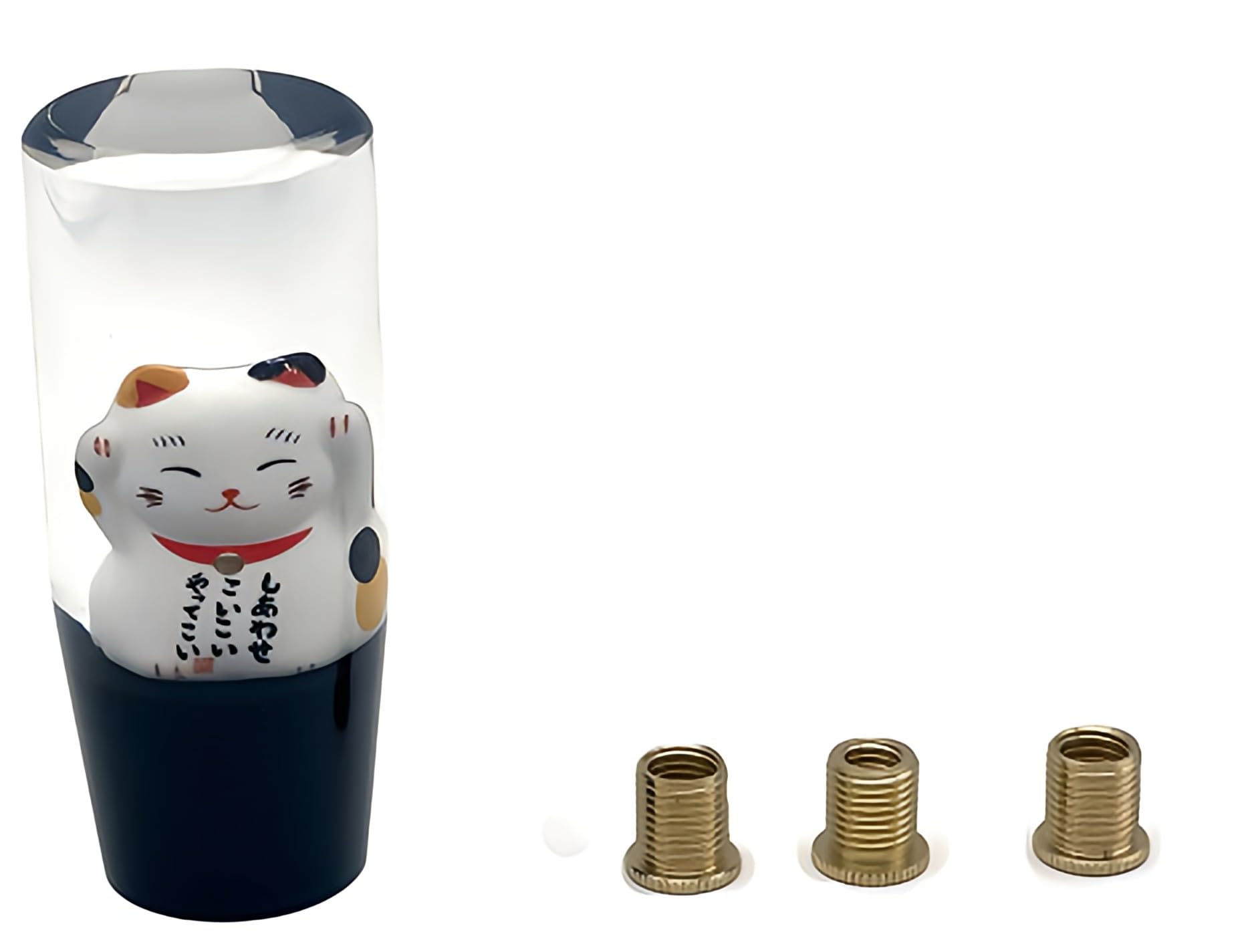 bubulu Shift Knob Funny Shift Knob Truck Bus MT Cat Maneki Cat Lucky Cat large