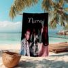 Personalized customized proof beach towel with Lil Peep pattern - soft, absorbent,quick-drying,perfect swimming,camping&bathing