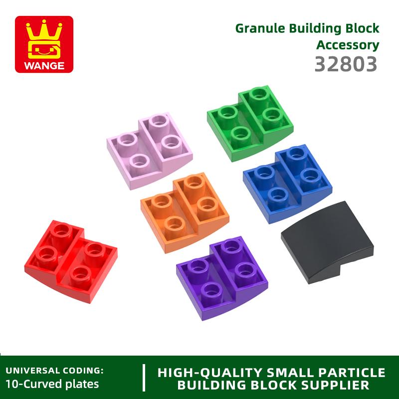 150Pcs/lot 32803 Slope Curved 2x2x2/3 Construction Block Moc Colour Accessories Works With featuring Brick DO IT YOURSELF Children's Toy