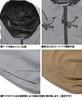 Mountain Parka Large Size Windproof Water Repellent Stretch Outdoor Switching Stand Blouson Jacket 5L Beige x Black [One Colors] Men's (Stand)