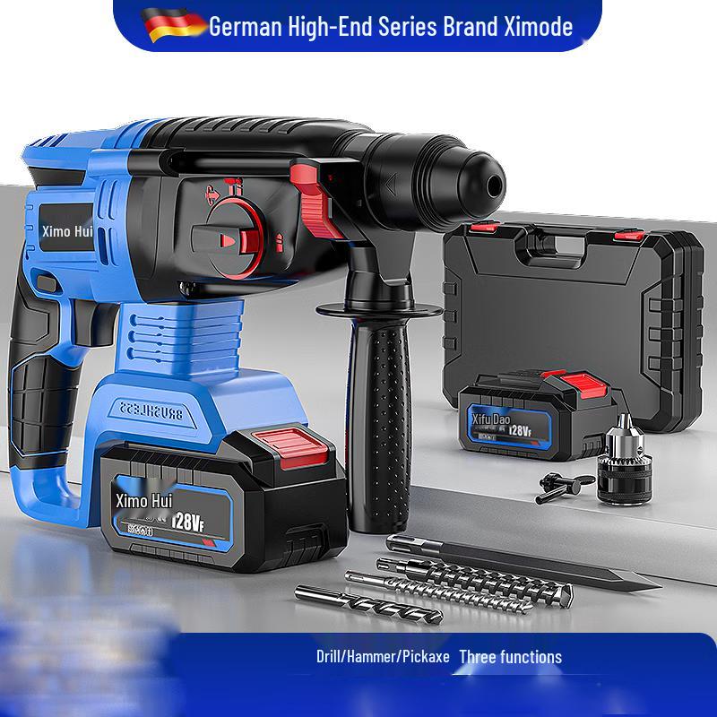 

Ximode 21V Industrial Cordless Rotary Hammer Drill CN plug (adapter included)