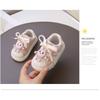 Girls Shoes Spring and Autumn Children Shell Head Sports Shoes Boys Board Shoes White Shoes Casual Soft Sole Baby Toddler Shoes