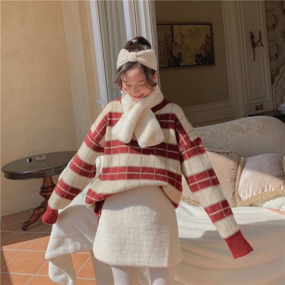 Short Skirt for Women In Autumn and Winter Sweet Mink Velvet Fashionable A-line Skirt Versatile Petite High-waisted Hip Skirt