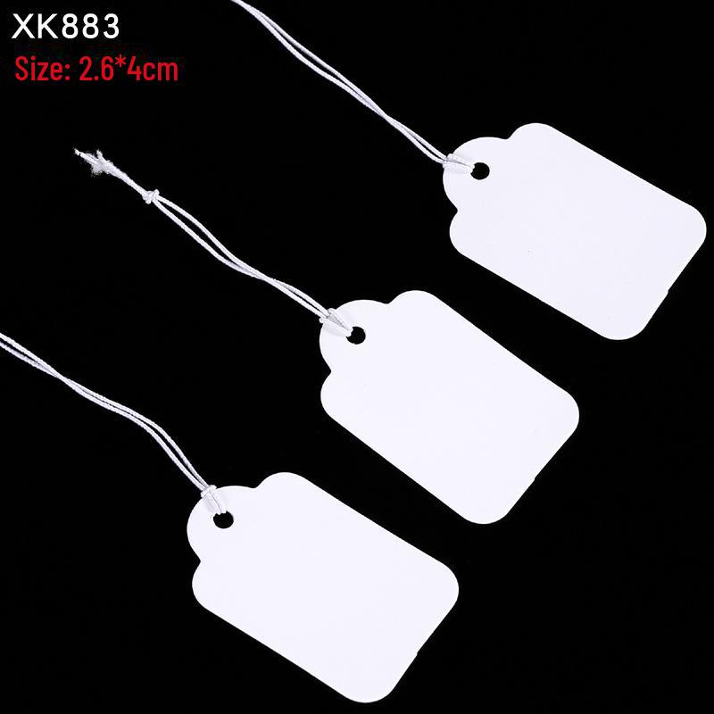 Price Tag Handwritten Jewelry Card