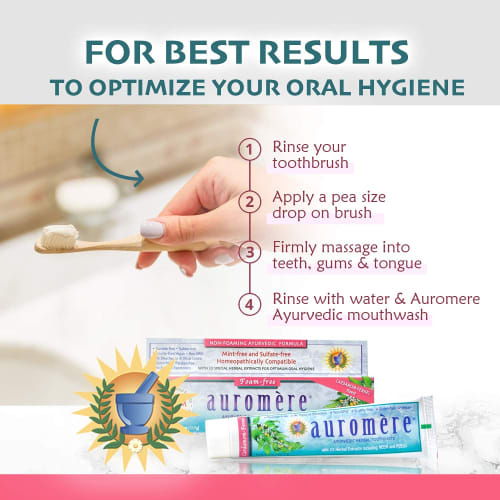 Ayurvedic Herbal Toothpaste 117g (Ships Directly from Overseas)