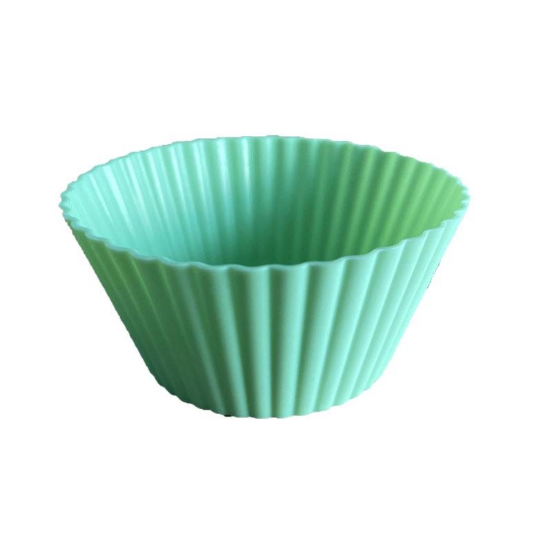 2Pcs Round cake cup Baking tools Food grade silicone cake mold High temperature oven muffin cup 2pcs