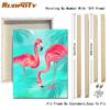 RUOPOTY Acrylic Painting By Numbers Flamingo Animals Paint On Canvas Coloring By Numbers Gift Home Decor Wall Room