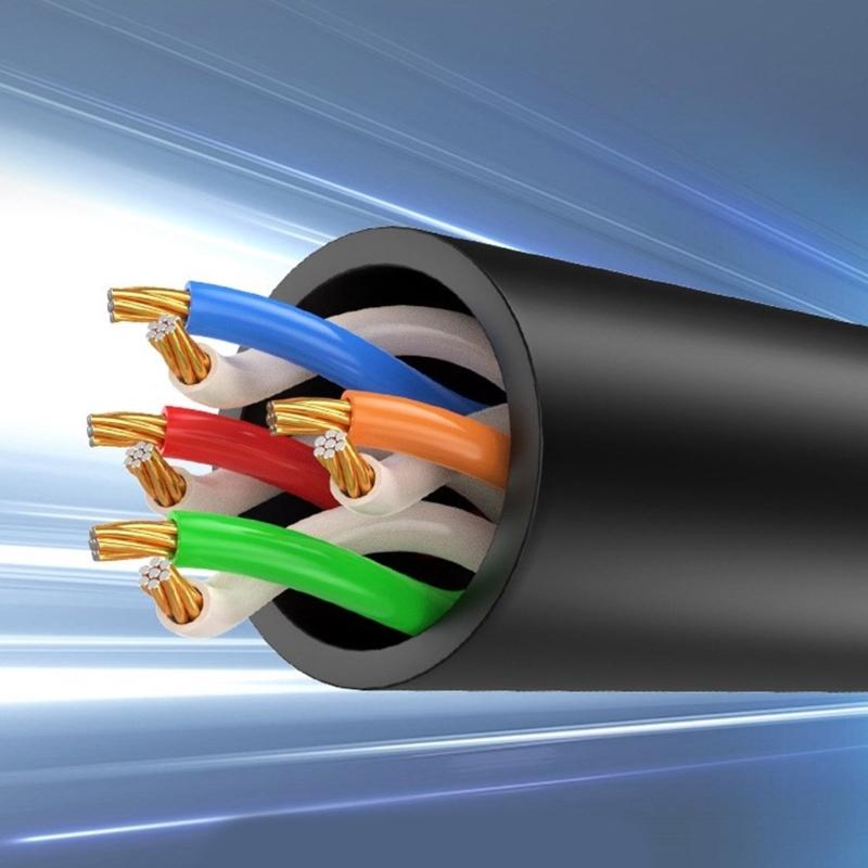 Cat5 Male Female Cable Extension Cord Support Cat5 Standard RJ45 Cord Male to Female Connection