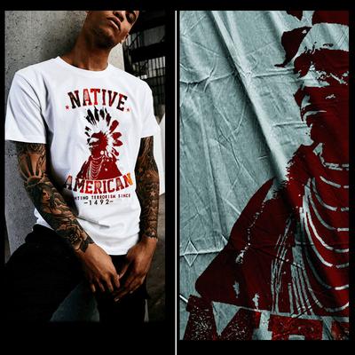 Native American T-shirt American Indian Indigenous Nation Warrior Headdress Tee