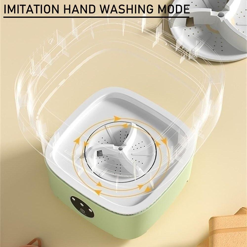 6.5L Mini Washer Powerful Decontamination Foldable Washer New Portable Washing Machine