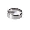 Men's Popular European & American Versatile Stainless Steel Wide Band Ring - Fashionable Plain Titanium Jewelry