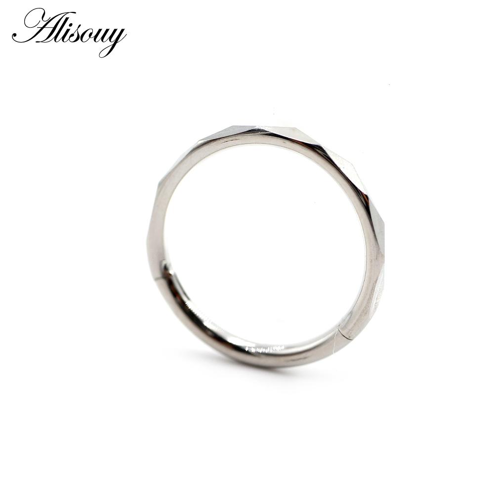 Alisouy 1PC Edelstahl Unregelmäßige Abschnitt Runde Scharnier Clicker Nase Septum Ring Hoop Knorpel Ohrring Körper Piercing Schmuck