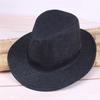 Outdoor Summer Travel Cowboy Cap Men Straw Hat Panama Wide Brim Sunhat