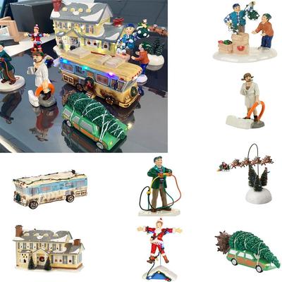 Christmas Tree Christmas Villa Resin Christmas Village Street Scene  Garden Decoration
