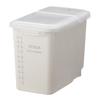 CAINZ 12kg Airtight Rice Container with Moisture and Oxidation Prevention Gasket and Measuring Cup To Keep Rice Fresh