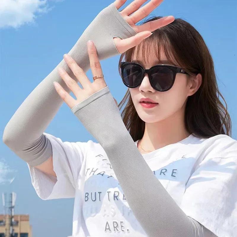Mâneci unisex de protecție pentru brațe, femei bărbați, mâneci sport, protecție împotriva soarelui UV, acoperire pentru mâini, suport pentru alergare, pescuit, ciclism, schi