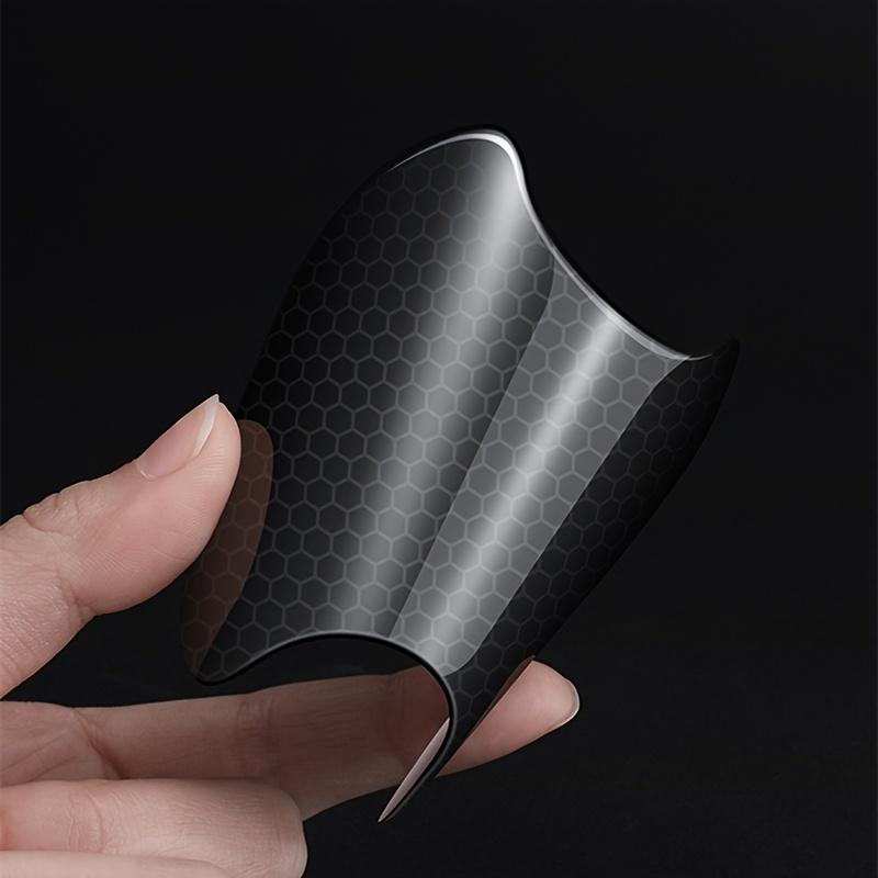 8 Pcs Black Door Handle Stickers, Anti-Scratch Car Door Handle Paint Surface Scratch Protection Car Stickers, Auto Accessories