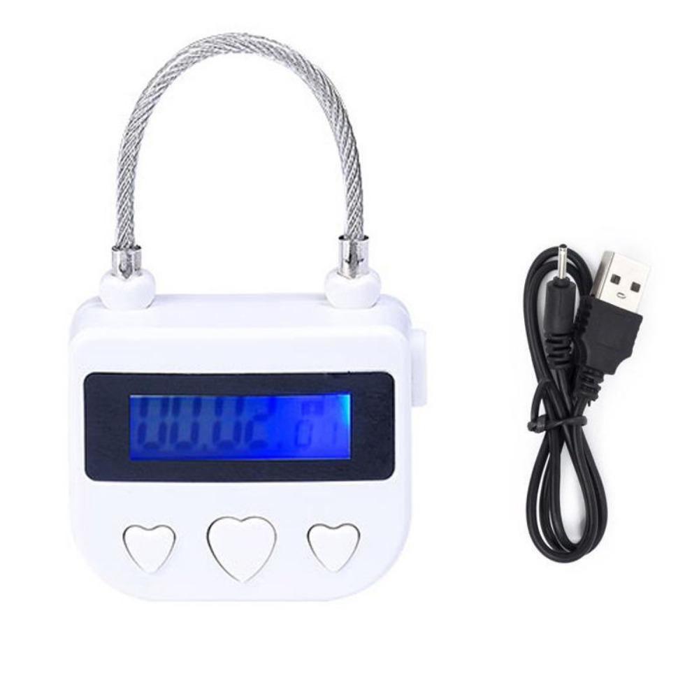 Timer-Schloss Keuschheitsgürtel Elektroschock CB6000 Keuschheitskäfig Hodendehner, Penisvergrößerung Schwanzkäfig Sexspielzeug für Männer Schwul