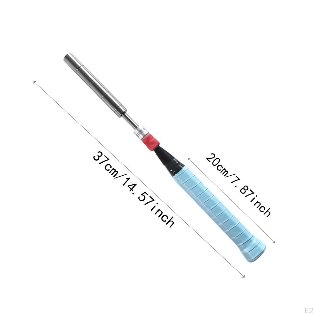 Badmintonová raketa tréninková tyč pro švih, Zlepšená rytmická přesnost, Korekce držení těla, Připomínka tónu,
