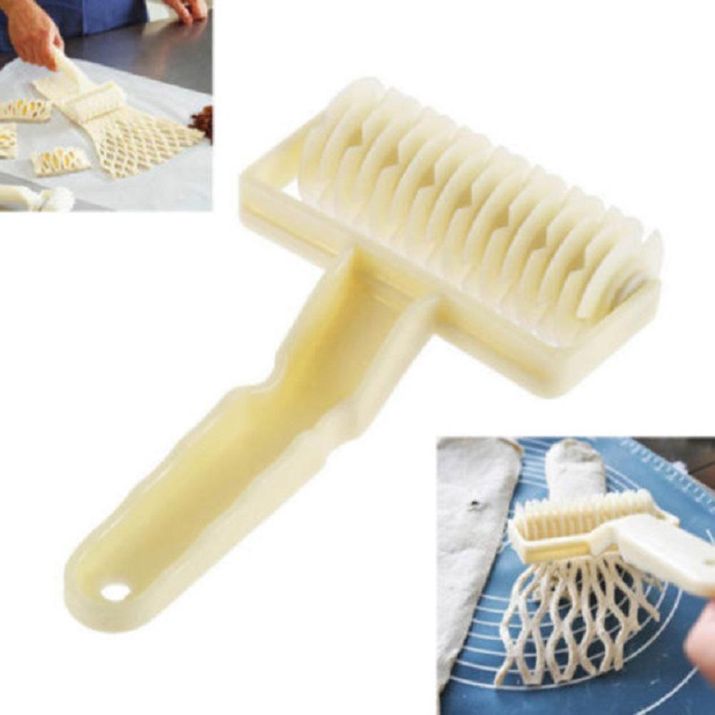 Embossing Dough Roller Lattice Cutter for Pie Pizza Cookie Cutter Pastry Baking Tools Bakeware