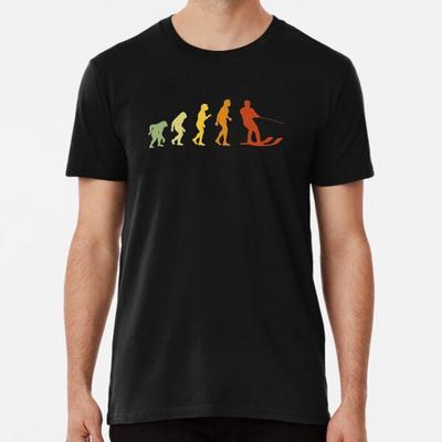 Water Skiing Evolution, Funny Water Skier T-Shirt S-5XL Best T-Shirt