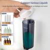 Factory China Wall Mounted Soap Dispenser Luxury White Plastic Hand Press Manual Shampoo Conditioner Soap Dispenser