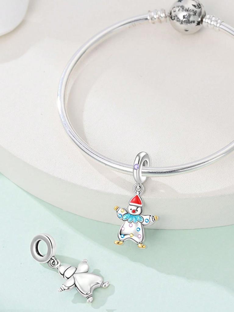 Charms Plata Copper Colors Circus Animals Mice And Beads Charm Pendant For Original Bracelet For Women Diy Jewelry Love Gift
