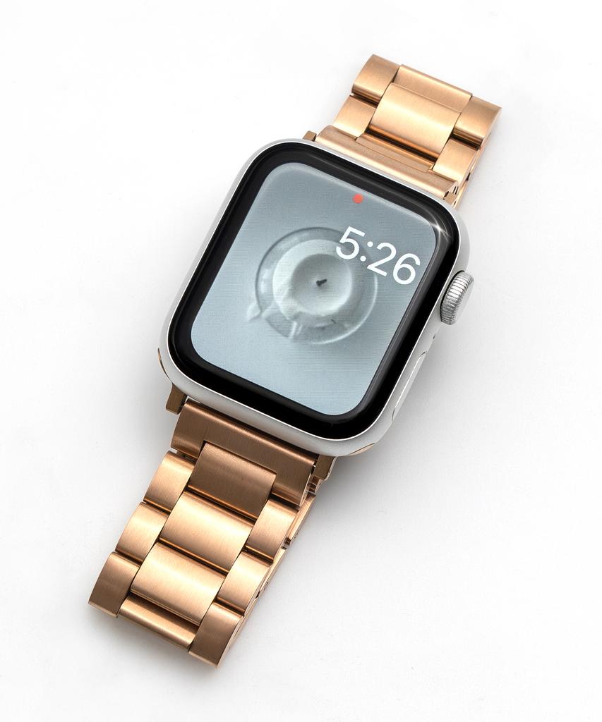 Nuateu [3Color] Metal Band Strap Compatible With All Apple Watch Models 11/10/9/8/7/6/5/4/Se3/Ultra 3