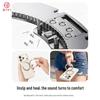 DIVI Liquid Silicone Case for iPhone 17 Pro Max with 360° Rotating Stand
