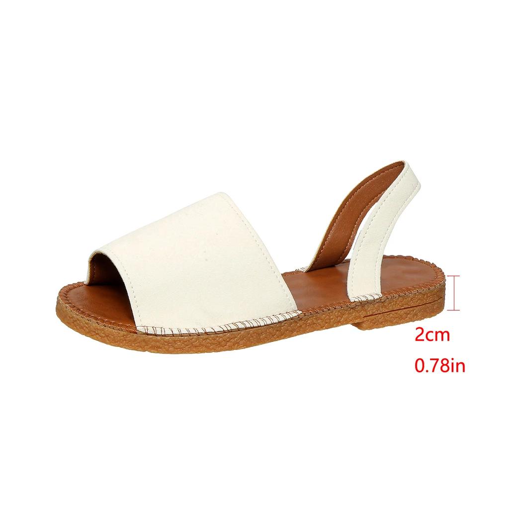 Fashion Fashion Women Sandals Retro Buckle Beach Sandals for Women Summer Lightweight Designer Shoes New Rome Style High Quality Shoes