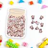 Chirstmas Reward Jar With Tokens Funny Motivating Incentive Kids Novelty Gifts