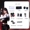 Tifa Lockhart Cosplay Costume Set Final Fantasy VII Rebirth Tactical Outfit with Corset Gloves for Halloween Comic Con