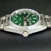 JAPAN VINTAGE REFURBISHED SEIKO 5 AUTOMATIC MENS GREEN DIAL WATCH a440620-9 Sk-a440620-1