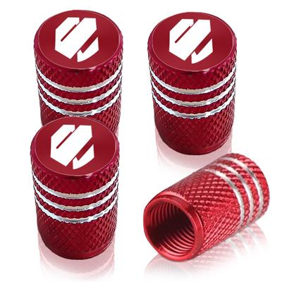 Haoshilianfa Alphard Tire Air Valve Cap for Toyota, Aluminum, Alphard Automotive Dress Up Parts,