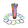 Seven-Color 0.45mm Super Bright Fluorescent Stick - Glow Stick for Festival Party Dancing and Dress-up Props.
