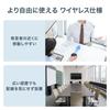 Sanwa Supply Wireless Conference USB 3m Sound Compatible with Speakerphone, 2.4GHz Connection, Range/360° Pickup, Windows/macOS/Chrome OS, MM-WLMSP1