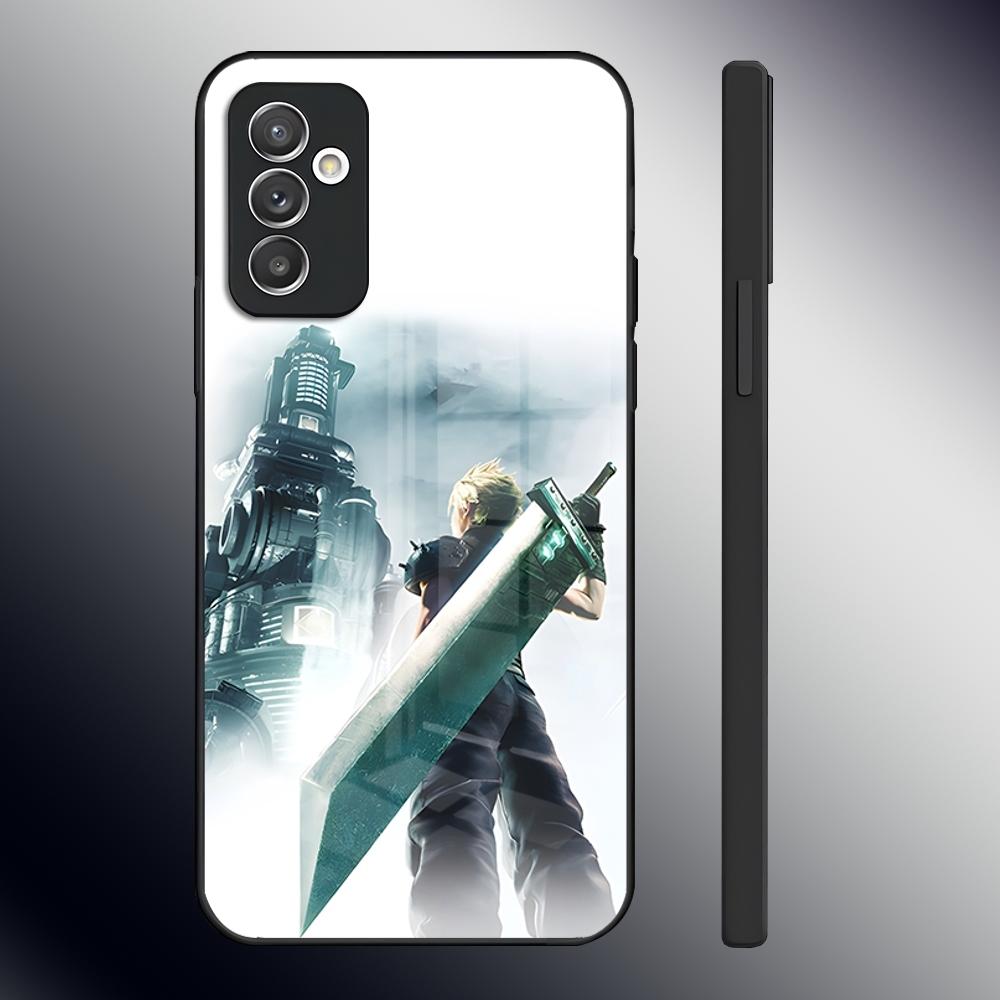 Final Fantasy Phone Case For Samsung S24 Ultra S23 S22 S20 Fe S21 Plus A54 A34 A24 A53 A13 A16 Glass Back Cover
