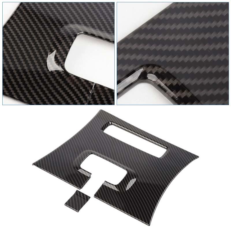  ABS Interior Electronic Gear Shift Panel Decoration Protective Cover Sticker Fit For Dodge Charger 2011-2014 Interior Accessories