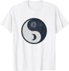 Meditation Yin Yang Sun Moon Distressed T-Shirt