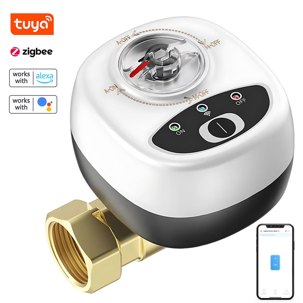 EWeLink ZigBee Watervalve Automatic Switch Intelligent Ballvalve IP65 Waterproof Rating Wireless