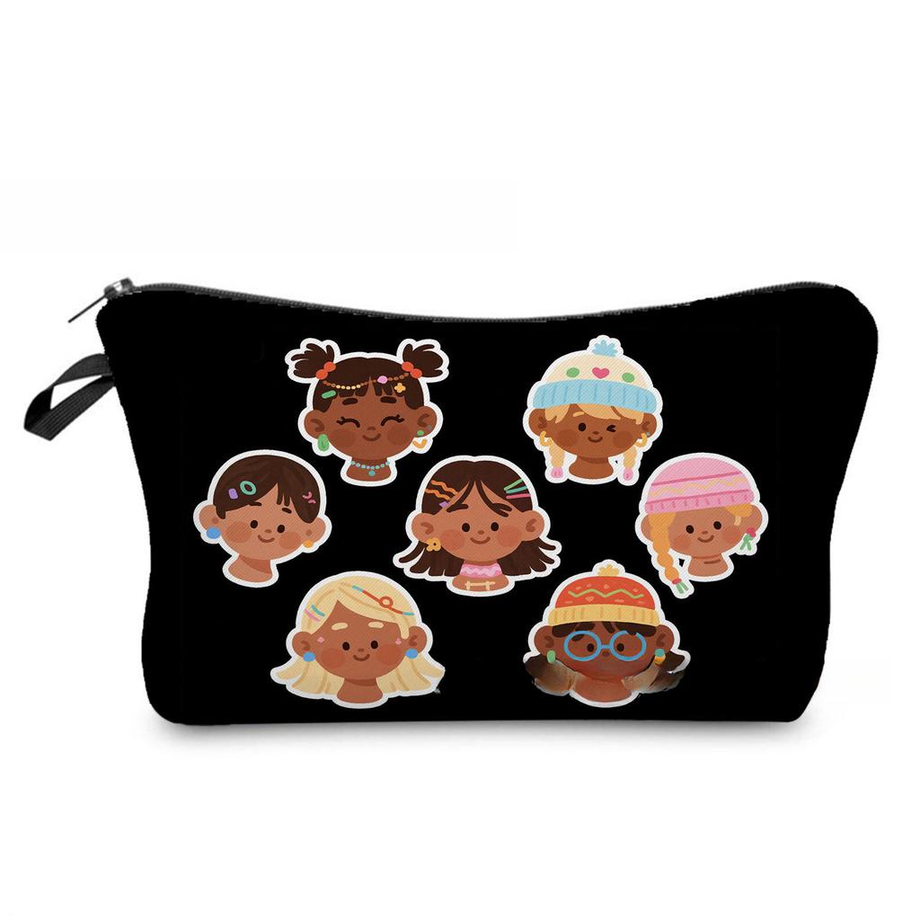 Women Avatar Print Cosmetic Bag Toiletries Organize Travel Storage Case 6884