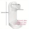 Wall-Mounted Storage Rack For Electric Toothbrushes, Adhesive Type, No Drilling Required, Toothbrush Head Holder