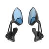 Universal Motorcycle Rearview Mirror Easy to Clean Anti-Glare Modification Side Mirror for Scooter E-Bike Long Trip